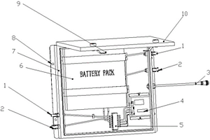 野外太阳能路灯用锂电池组
