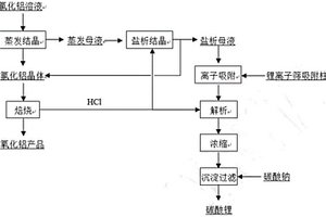 粉煤灰提取氧化铝联产碳酸锂的方法