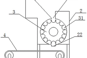 锂电池分选机用落料输送装置