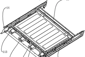 电动车锂电池的安装结构