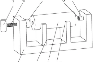 圆柱型锂离子电池打压测试装置