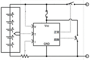 防止锂离子二次电池过度充放电的保护电路