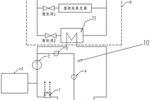 基于混合动力轻型卡车锂电池包系统的灭火装置系统