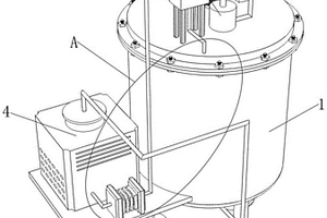 用于六氟磷酸锂生产用均匀混合反应釜