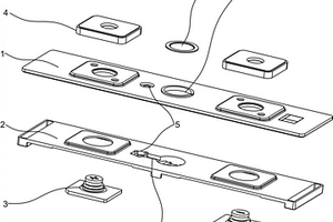 锂电池盖板的塑胶结构