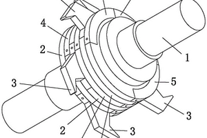 用于锂电池撕碎机的便拆式撕碎刀组件