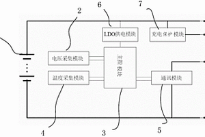 基于单电阻通讯电池状态的锂电平台电路