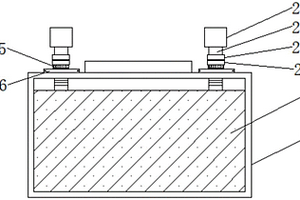 作用于汽车锂电池接线柱的防水结构