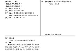 锂二次电池正极材料及其制备方法