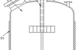用于六氟磷酸锂合成的自吸式高效合成釜