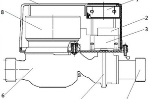 锂电池供电带掉电关阀保护的智能卡水表