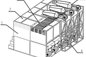 锂离子电池双层自动容量测试机散热装置