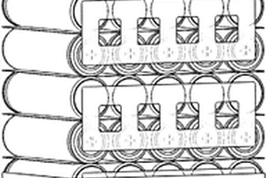 层叠组合式圆柱锂离子电池组
