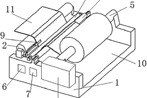 锂电池辊压自动对边纠偏装置
