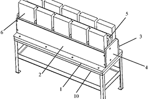 锂离子电池倒置架