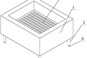 用于锂离子电池分容柜点的托盘