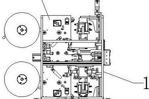 锂离子电池电芯焊接贴胶一体机的贴胶机构