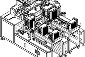 聚合物锂电池板自动整形喷码机