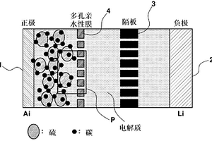 具有多硫化物限制层的锂-硫电池