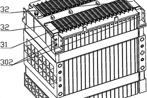 软包锂离子电池模组汇流排安装结构