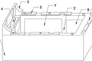 散热性好的锂电池装配用电池仓