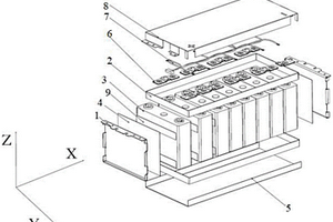 用于UPS储能模块的锂电池组结构