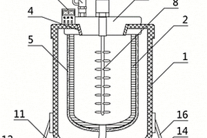 氢化锂反应釜密封加热反应装置