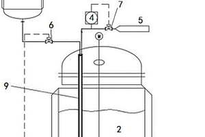 防止液体加料堵塞的二氟草酸硼酸锂合成装置
