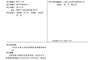 适用于离子交换的掺锂玻璃薄膜的制备工艺