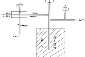 从大型储存罐中导出叔丁基锂的装置