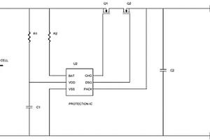 锂电池低阻保护电路