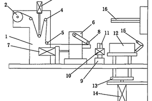 锂离子电池电芯卷绕机胶带轴向粘贴机构