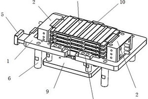 用于锂离子电池模组堆叠的工装