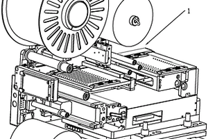 新型锂离子电池PACK卷料快速更换机构
