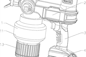 使用方便的锂电喷枪