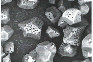 锂离子电池淀粉基多孔硬炭负极材料的制备方法
