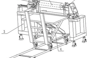 锂电池极片辊压自动换卷装置