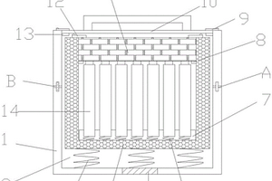 用于电动汽车锂电池的散热保护装置