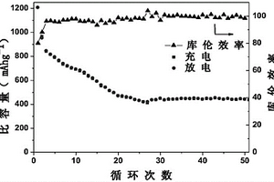 α-ZnMoO4锂离子电池负极片及其制备方法