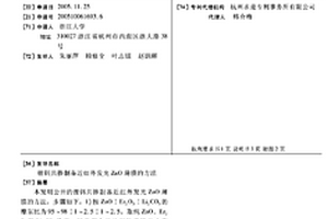 锂铒共掺制备近红外发光ZnO薄膜的方法