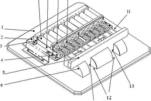 圆柱型锂离子电池底部焊接前的电池上料装置