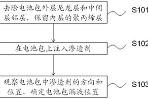 软包锂离子电池密封性的检测方法