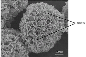 用于锂钠电池负极的纳米花状的二硫化钼材料的制备方法