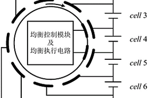 采用旋转电刷结构的动力锂电池组均衡系统