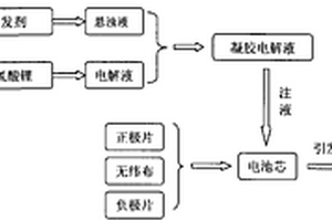 聚烯烃类凝胶聚合物电解质锂离子电池的组装工艺