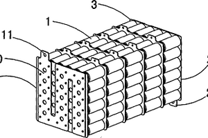 锂电池组的集流板结构