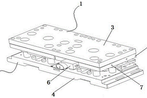气浮式高速锂电池极片冲切模具