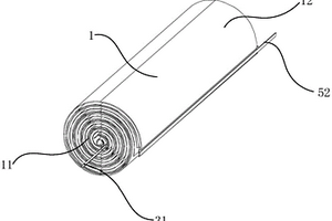 卷绕式电芯的锂电池