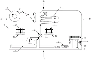 改善锂离子电池隔膜褶皱的叠片装置