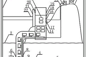 在海岛上利用锂离子电池供电的可燃冰加工厂的建筑模型